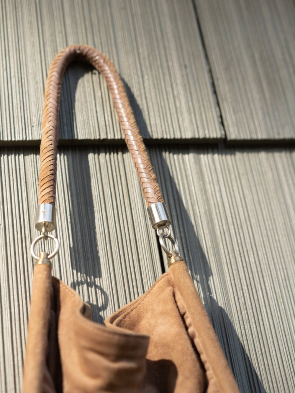 Reiss Suede Fringe Hobo Bag - Picture 4 of 6